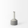 Burton Two Tone Gray Ceramic Jug Vase