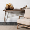 Pyla Short Yellow/Brown Vase