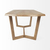 Denver Rectangular Brown Solid Wood Top & Base Dining Table
