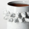Farmhampton Small Gray Spoked Ceramic Vase