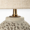 Mariam (26"H) Beige Coral-Inspired Base Table Lamp