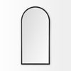 Giovanna Black Metal Frame Mirror