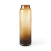Amrita Golden Brown Glass Vase