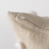 Erica Cream With White Detail Decorative Pillow
