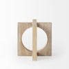 Cambie Light Brown Wood Small Decorative Object