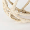 Kali Small Beige Decorative Metal and Paper Object