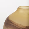 Pyla Short Yellow/Brown Vase