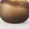 Pyla Short Yellow/Brown Vase