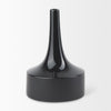 Burton Glossy and Matte Black Ceramic Jug Vase