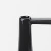 Burton Glossy and Matte Black Ceramic Jug Vase