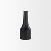 Aubrey Small 14.0H Black Iron Flower Vase