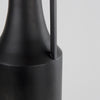 Aubrey Large 24.0H Black Iron Jug Vase