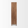 Astrid Medium Brown Solid Wood Armoire