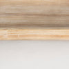 Carver Set of 2 Rectangular White Washed Wood Trays