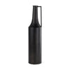 Aubrey Large 24.0H Black Iron Jug Vase