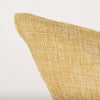 Jacklyn Mustard Linen Square Decorative Pillow Cover