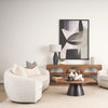 Jace Cream w/ Beige Stripe Linen-Cotton Square Decorative Pillow Cover