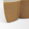 Vania Small Off White w/ Tan Textured Ceramic Vase