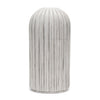 Ummi Tall Off White w/ Gray-Brown Antiquing Ceramic Floor Vase