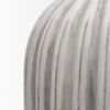 Ummi Tall Off White w/ Gray-Brown Antiquing Ceramic Floor Vase