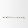 Mala Beige Paper Mache Cube Garland
