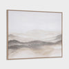 Misty Mountains, Hand Painted Canvas