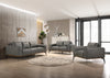 Kreska Genuine Leather Accent Chair