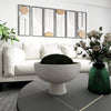 Brixton, Decorative Wood Pedestal Bowl 04-01126