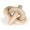Daxton Decorative Wood Sculpture, Large Light Brown