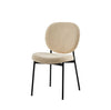 Sashi Dining Chair - Linen Boucle'