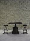 Bowie Stool - Black Leather