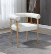 Svea Boucle Dining Chair - Cream