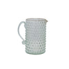 Hand-Blown Glass Hobnail Pitcher - 42 oz.
