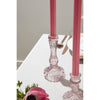 Gillian Pink Candlestick - Large