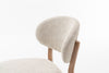 Luna Natural Oak Dining Chair - Beige