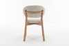 Luna Natural Oak Dining Chair - Beige