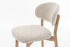 Luna Natural Oak Counter Stool - Beige