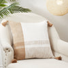 Large Plaid Pillow