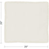 Fringed Design Napkin (Set of 4) - Off White