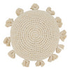 Round Tassel Pillow - Cover