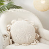 Round Tassel Pillow - Cover