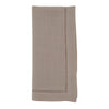 Hemstitched Border Napkin Taupe