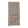Hemstitched Border Napkin Taupe