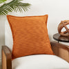 Textured Flange Pillow Terracotta