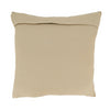 Color Band Fringe Pillow Natural