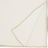 Stonewashed Stitched Edge Table Runner - Ivory