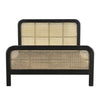 Cane Oval Queen Bed