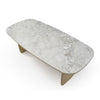 Karla Wooden Base and Ceramic Top Dining Table