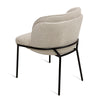 Laban Flax Fabric Dining Chair - Beige