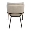 Laban Flax Fabric Dining Chair - Beige
